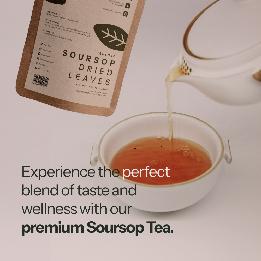 Crushed Soursop Leaves